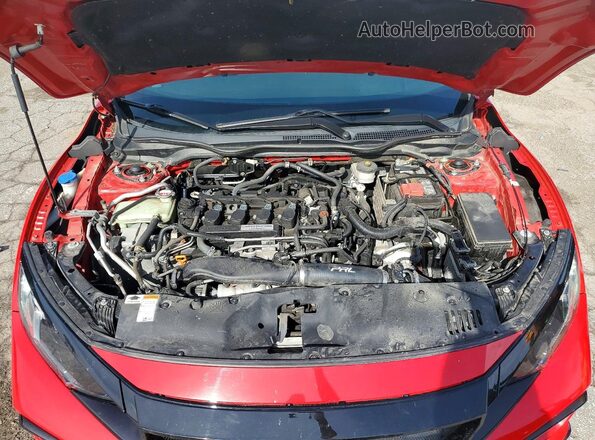 SHHFK7H40LU222918 2020 HONDA CIVIC Red Rear interior view