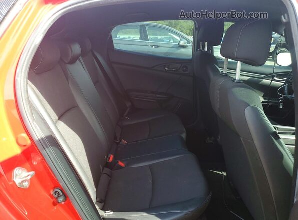 SHHFK7H40LU222918 2020 HONDA CIVIC Red Rear seats view