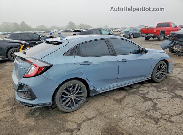 SHHFK7H40LU412203 2020 HONDA CIVIC Blue Tył prawy