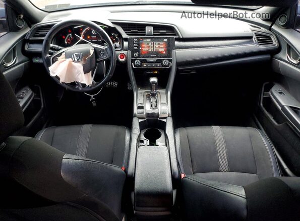 SHHFK7H40LU412203 2020 HONDA CIVIC Blue Widok deski rozdzielczej