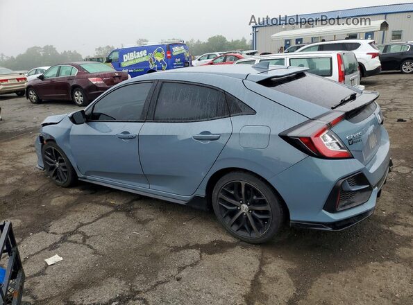 SHHFK7H40LU412203 2020 HONDA CIVIC Blue Tył lewy