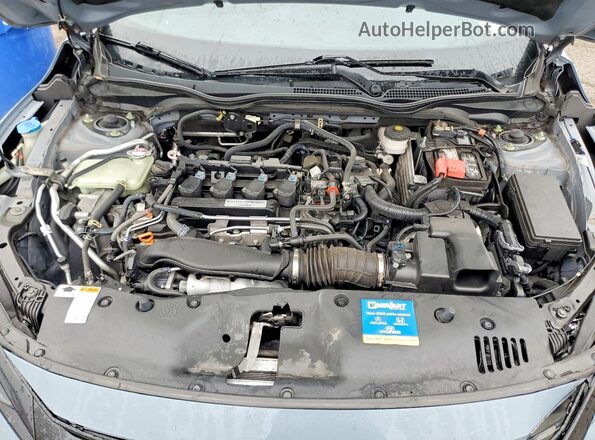 SHHFK7H40LU412203 2020 HONDA CIVIC Blue Widok wnętrza z tyłu