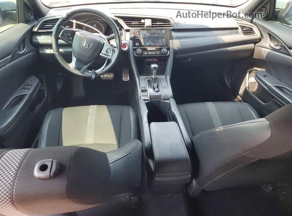 SHHFK7H40MU201892 2021 HONDA CIVIC Gray Vista del salpicadero