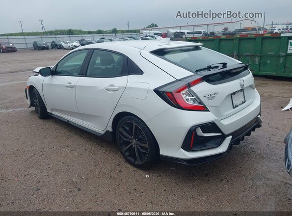 SHHFK7H40MU212620 2021 HONDA CIVIC White Задня ліва чверть