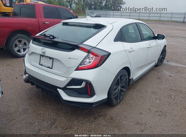 SHHFK7H40MU212620 2021 HONDA CIVIC White Задня права чверть