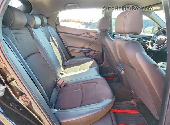 SHHFK7H40MU213170 2021 HONDA CIVIC Black Вид задніх сидінь