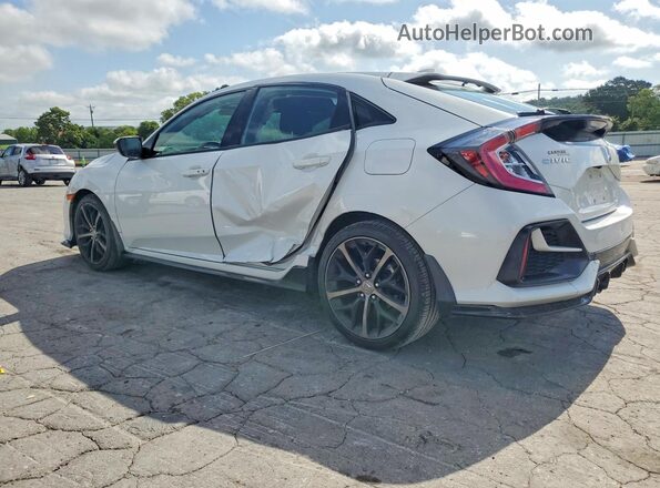 SHHFK7H40MU226310 2021 HONDA CIVIC White Հետևի ձախ