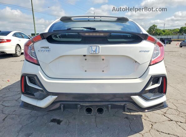 SHHFK7H40MU226310 2021 HONDA CIVIC White Հետևի տեսք