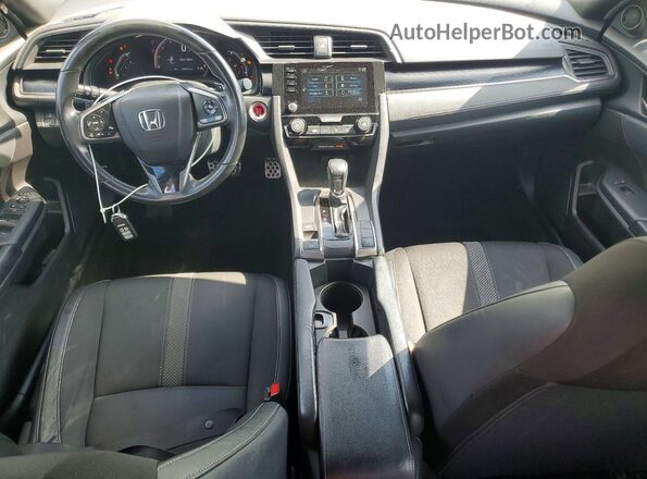 SHHFK7H40MU226310 2021 HONDA CIVIC White Առջևի վահանակի տեսք
