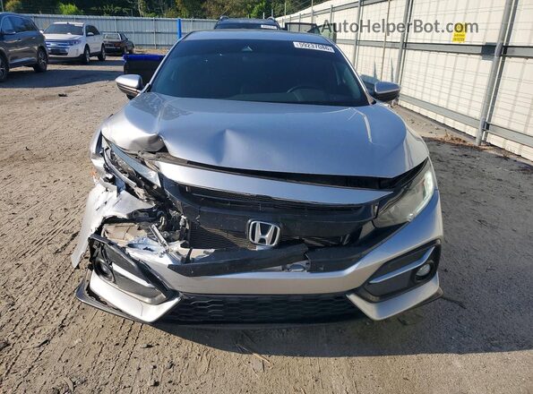 SHHFK7H40MU233080 2021 HONDA CIVIC Серебряный Вид спереди