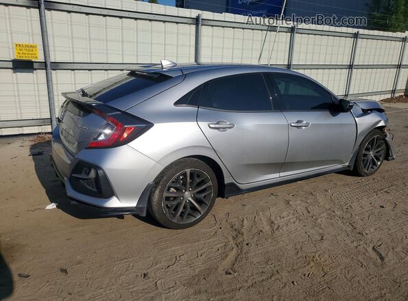 SHHFK7H40MU233080 2021 HONDA CIVIC Серебряный Задняя правая четверть