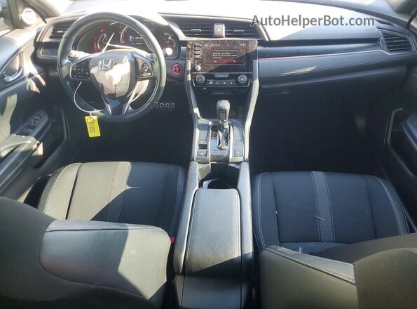 SHHFK7H40MU233080 2021 HONDA CIVIC Серебряный Вид панели приборов
