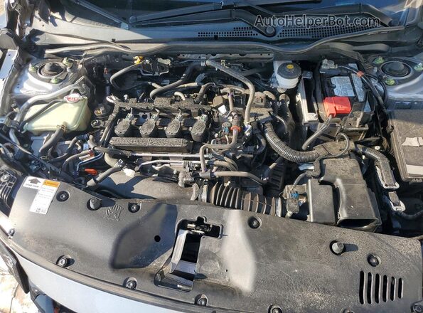 SHHFK7H40MU233080 2021 HONDA CIVIC Серебряный Вид задней части салона