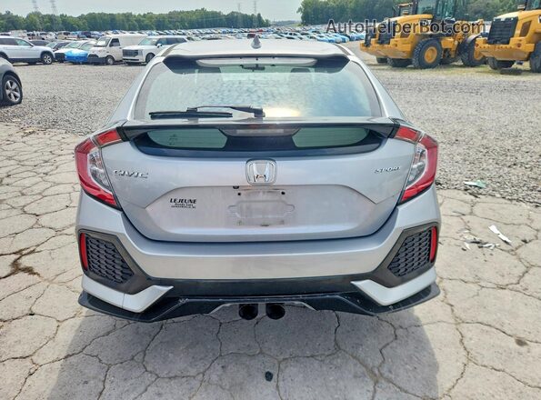 SHHFK7H41KU208332 2019 HONDA CIVIC Silver Rear view