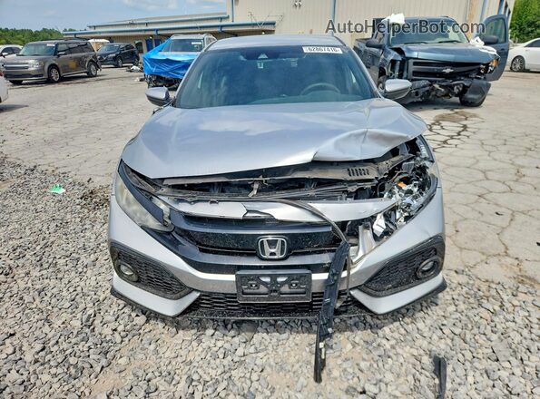 SHHFK7H41KU208332 2019 HONDA CIVIC Silver Front view
