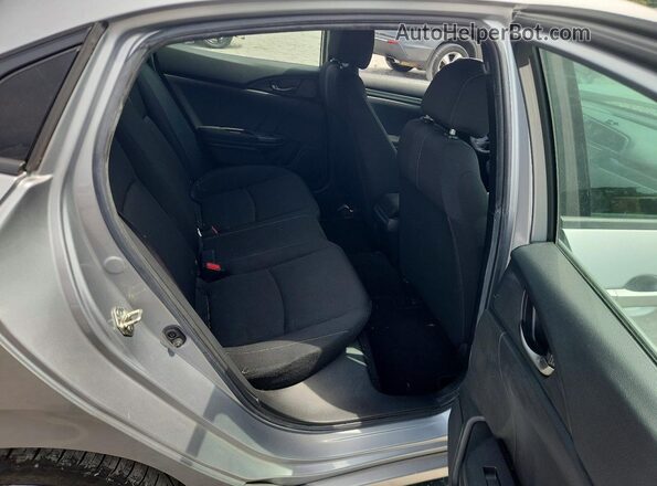 SHHFK7H41KU208332 2019 HONDA CIVIC Silver Rear seats view