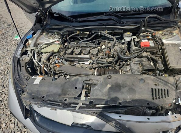 SHHFK7H41KU208332 2019 HONDA CIVIC Silver Rear interior view