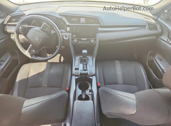 SHHFK7H41LU417314 2020 HONDA CIVIC Black Widok deski rozdzielczej