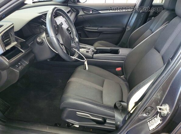 SHHFK7H41MU225988 2021 HONDA CIVIC Gray წინა სალონის ხედი