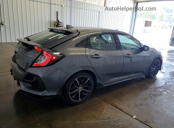 SHHFK7H41MU225988 2021 HONDA CIVIC Gray უკანა მარჯვენა