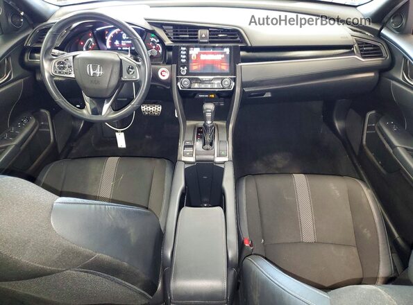 SHHFK7H41MU225988 2021 HONDA CIVIC Gray წინა პანელის ხედი