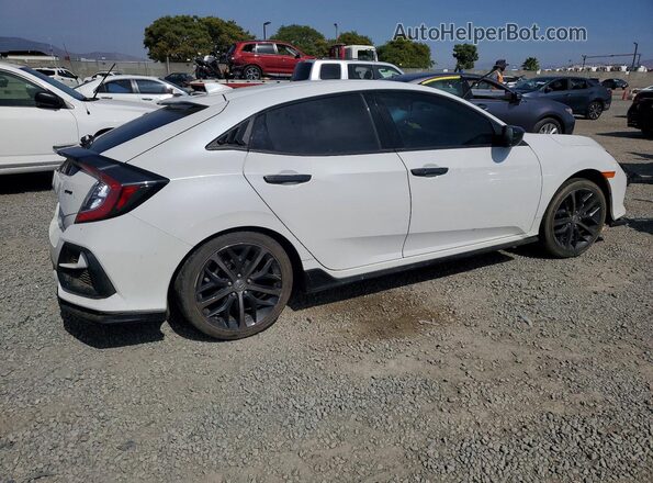 SHHFK7H41MU401549 2021 HONDA CIVIC Белый Задняя правая четверть