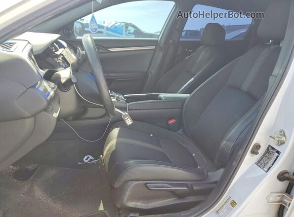 SHHFK7H41MU401549 2021 HONDA CIVIC Белый Вид салона спереди