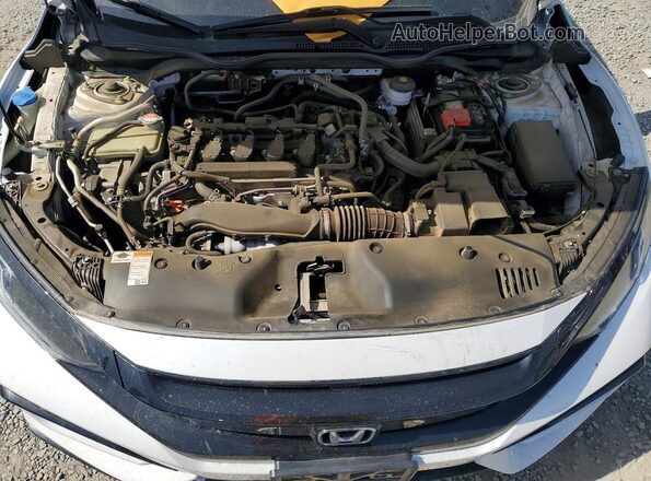 SHHFK7H41MU401549 2021 HONDA CIVIC Белый Вид задней части салона