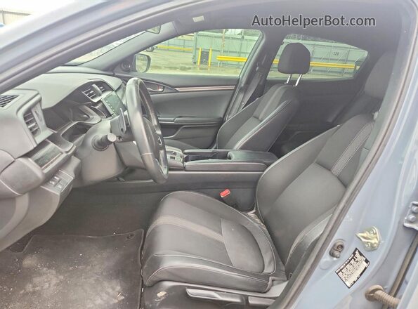 SHHFK7H41MU423325 2021 HONDA CIVIC Gray Widok wnętrza z przodu