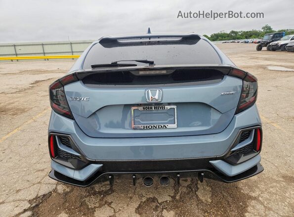 SHHFK7H41MU423325 2021 HONDA CIVIC Gray Widok z tyłu