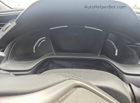 SHHFK7H41MU423325 2021 HONDA CIVIC Gray Widok zestawu wskaźników