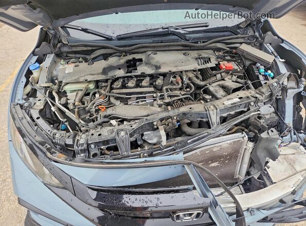 SHHFK7H41MU423325 2021 HONDA CIVIC Gray Widok wnętrza z tyłu