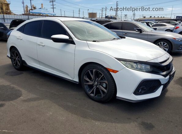 SHHFK7H42JU412121 2018 HONDA CIVIC White წინა მარჯვენა