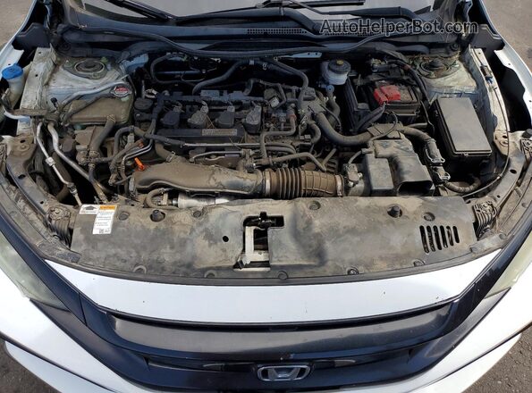SHHFK7H42JU412121 2018 HONDA CIVIC White უკანა სალონის ხედი