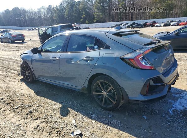 SHHFK7H42MU229998 2021 HONDA CIVIC Gray უკანა მარცხენა
