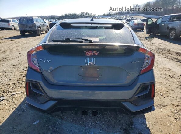 SHHFK7H42MU229998 2021 HONDA CIVIC Gray უკანა ხედი