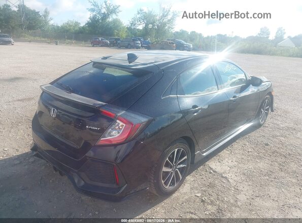 SHHFK7H43JU215104 2018 HONDA CIVIC Black Задня права чверть