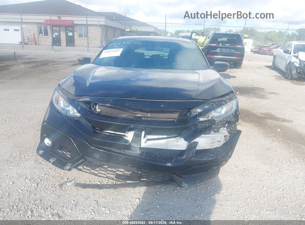 SHHFK7H43JU215104 2018 HONDA CIVIC Black Вид спереду