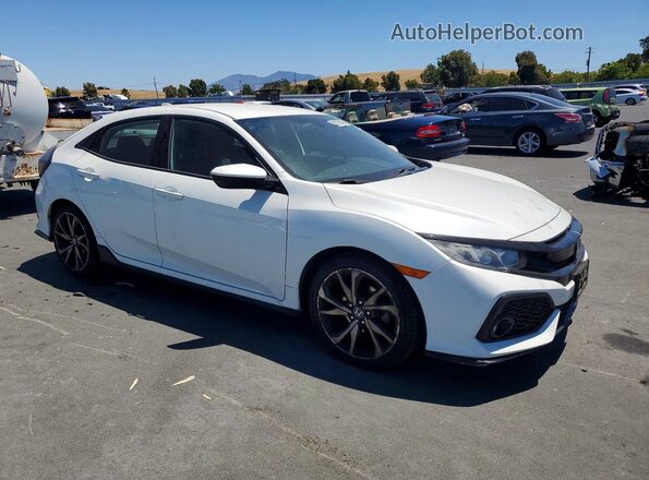 SHHFK7H43JU418882 2018 HONDA CIVIC White წინა მარჯვენა