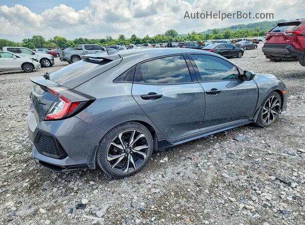 SHHFK7H43KU217100 2019 HONDA CIVIC Gray Задня права чверть