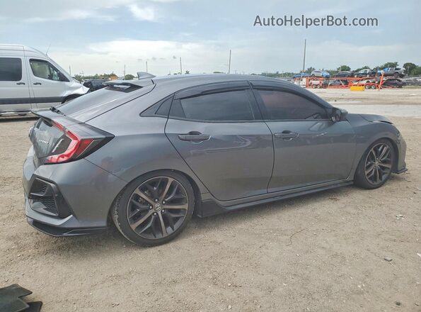 SHHFK7H43LU218586 2020 HONDA CIVIC Charcoal Հետևի աջ