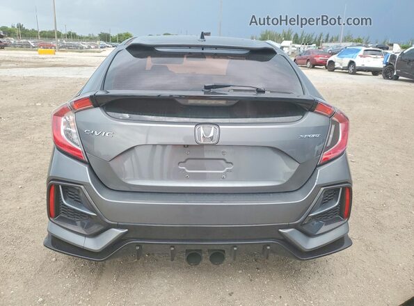 SHHFK7H43LU218586 2020 HONDA CIVIC Charcoal Հետևի տեսք