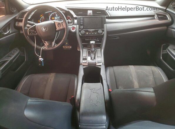 SHHFK7H43LU218586 2020 HONDA CIVIC Charcoal Առջևի վահանակի տեսք