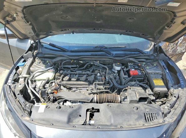 SHHFK7H43MU215544 2021 HONDA CIVIC Угольный Вид задней части салона