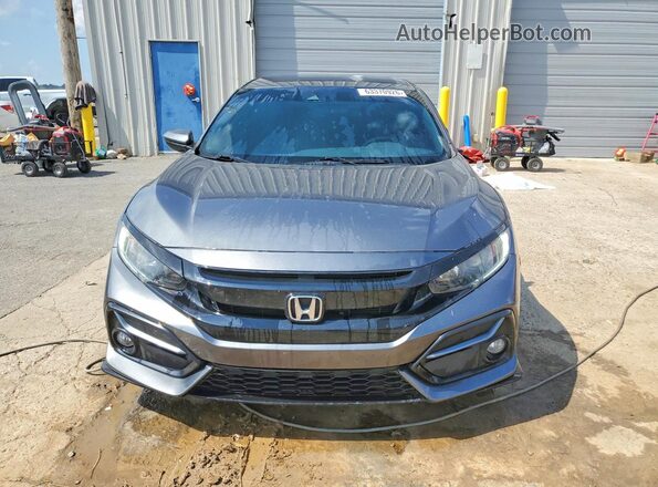 SHHFK7H43MU215544 2021 HONDA CIVIC Угольный Вид спереди