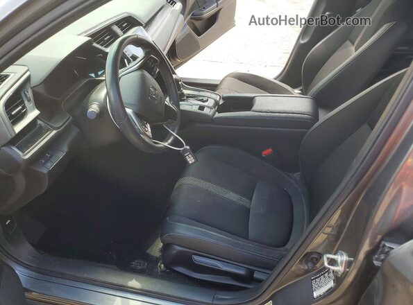 SHHFK7H43MU215544 2021 HONDA CIVIC Угольный Вид салона спереди