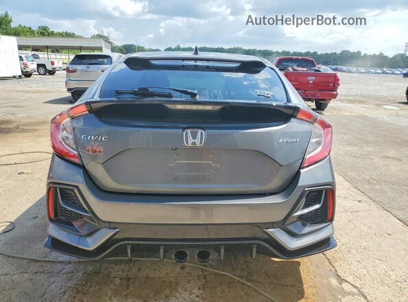 SHHFK7H43MU215544 2021 HONDA CIVIC Угольный Вид сзади