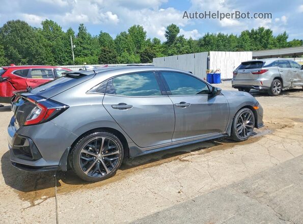 SHHFK7H43MU215544 2021 HONDA CIVIC Угольный Задняя правая четверть