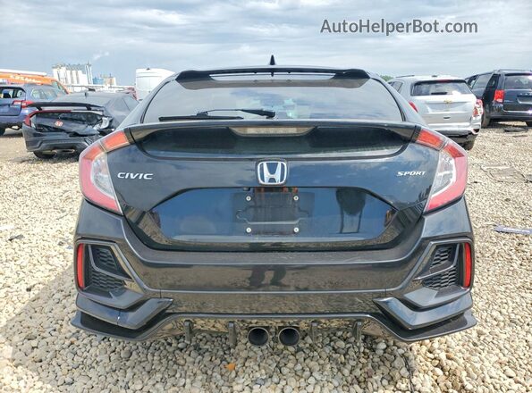 SHHFK7H43MU222865 2021 HONDA CIVIC Black Widok z tyłu