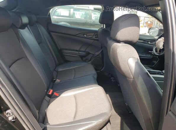 SHHFK7H43MU222865 2021 HONDA CIVIC Black Widok tylnych siedzeń